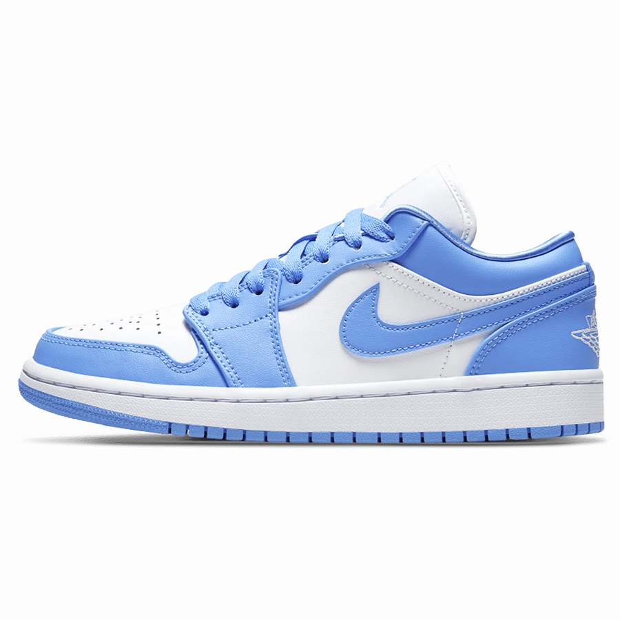 Air Jordan 1 Low Wmns 'UNC' Air Jordan 1 Low sneakers perfect for casual outfits