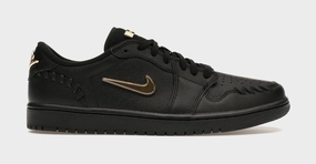 Air Jordan 1 Method Of Make Metallic Gold Womens Lifestyle Shoes (Black/Metallic Gold) Air Jordan 1 classic shoes for streetwear looks