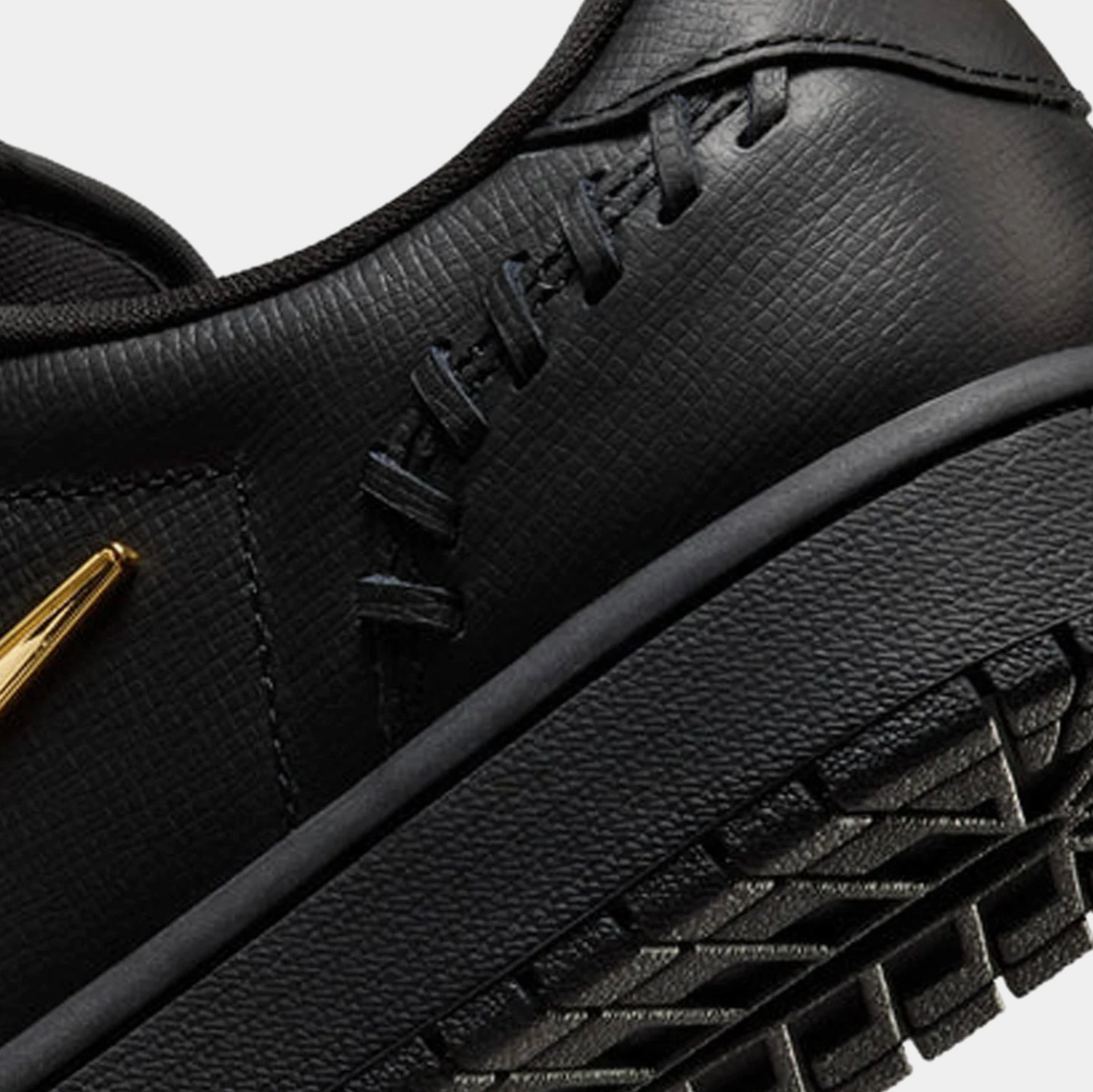 Air Jordan 1 Method Of Make Metallic Gold Womens Lifestyle Shoes (Black/Metallic Gold) Air Jordan 1 original design shoes