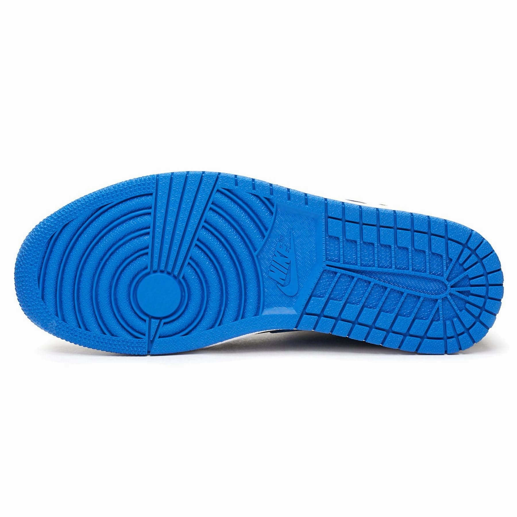 Air Jordan 1 Mid 'Black Hyper Royal' Air Jordan 1 Mid streetwear shoes