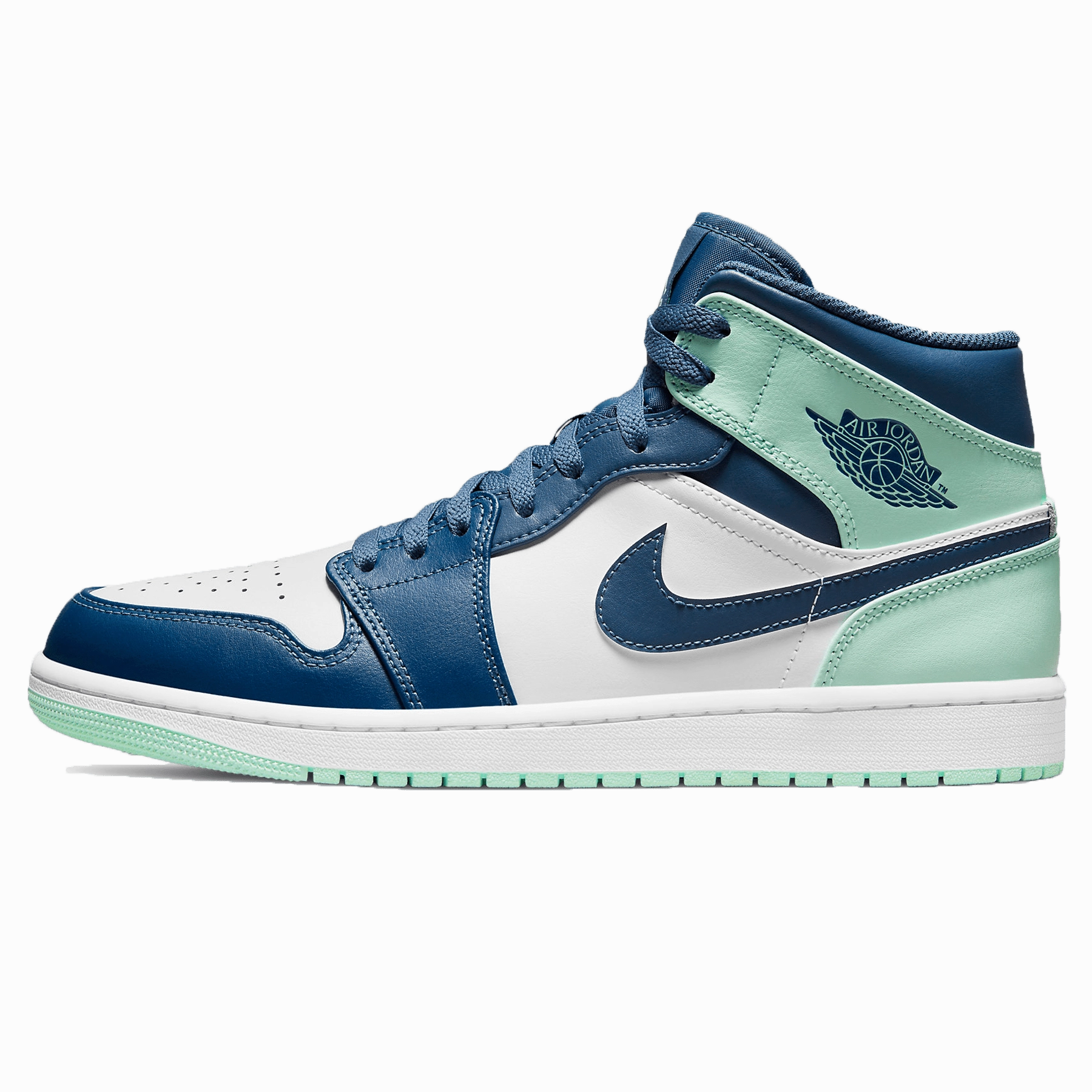 Air Jordan 1 Mid 'Blue Mint' Air Jordan 1 timeless sneakers for Jordan fans