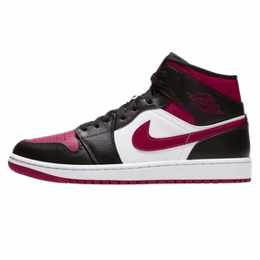 Air Jordan 1 Mid ??Bred Toe?? Air Jordan 1 Mid versatile shoes for daily wear