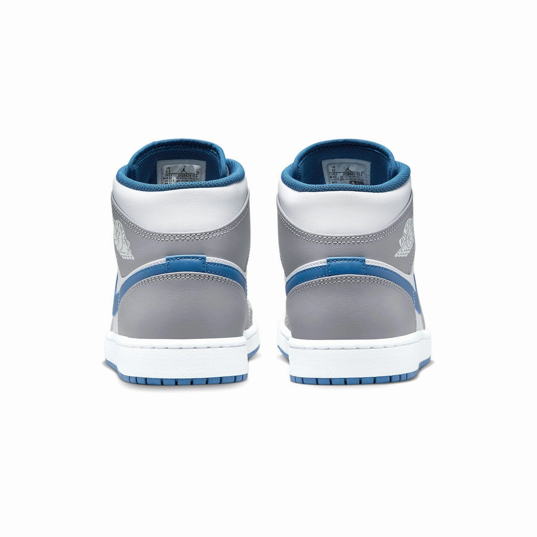 Air Jordan 1 Mid 'Cement True Blue' Air Jordan 1 Mid streetwear shoes