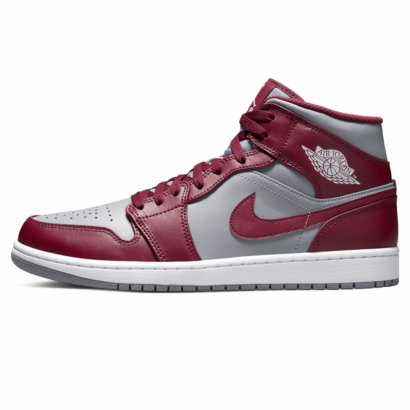 Air Jordan 1 Mid 'Cherrywood Red' Air Jordan 1 Mid versatile shoes for daily wear