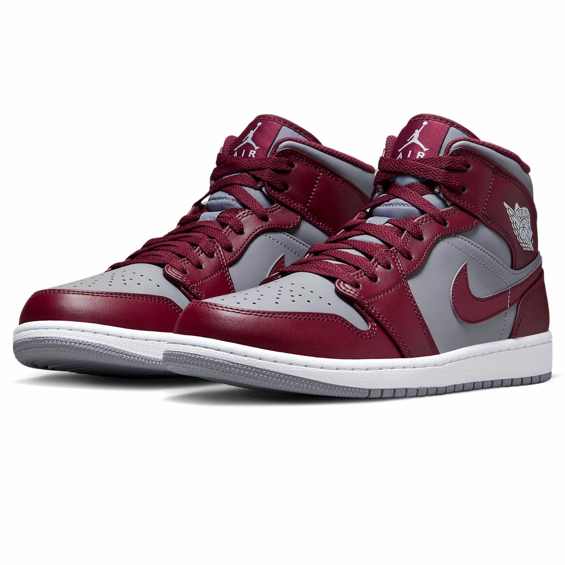 Air Jordan 1 Mid 'Cherrywood Red' Air Jordan 1 Mid streetwear shoes