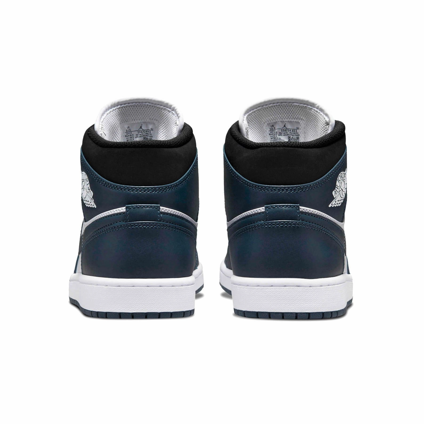 Air Jordan 1 Mid 'Dark Teal' Air Jordan 1 Mid streetwear shoes