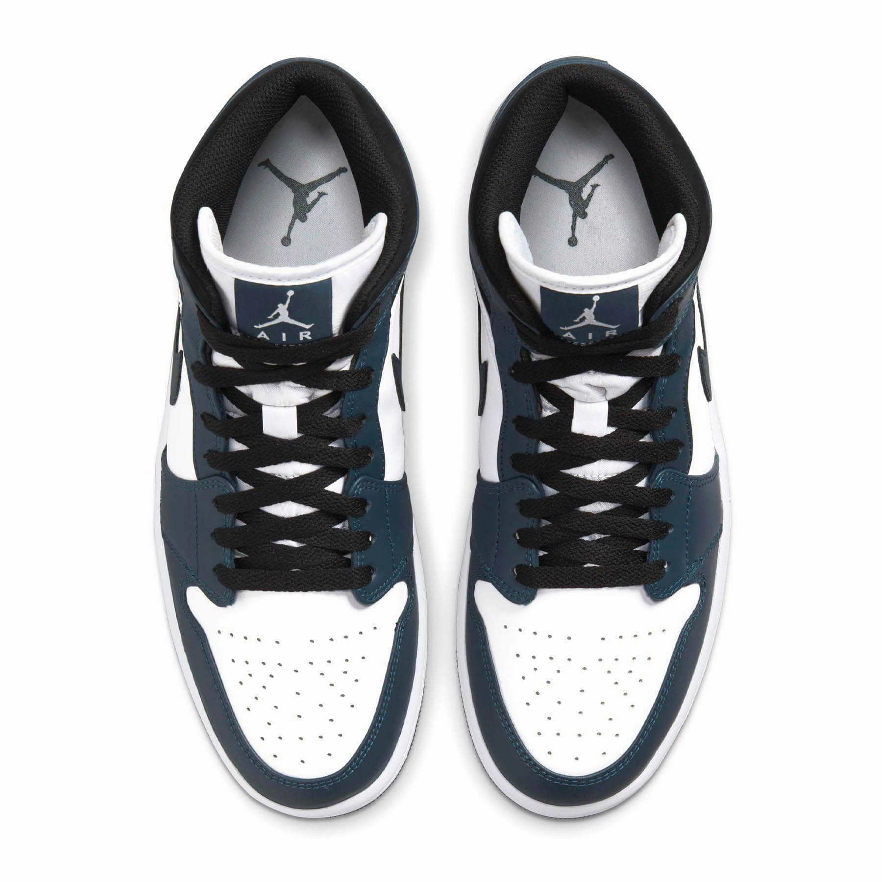Air Jordan 1 Mid 'Dark Teal' Air Jordan 1 Mid streetwear shoes
