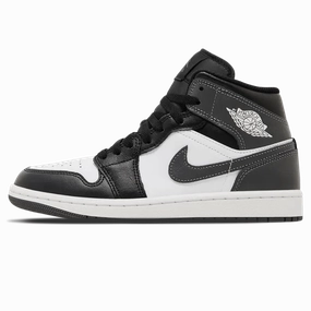 Air Jordan 1 Mid 'Iron Grey' Air Jordan 1 sneakers with heritage court style