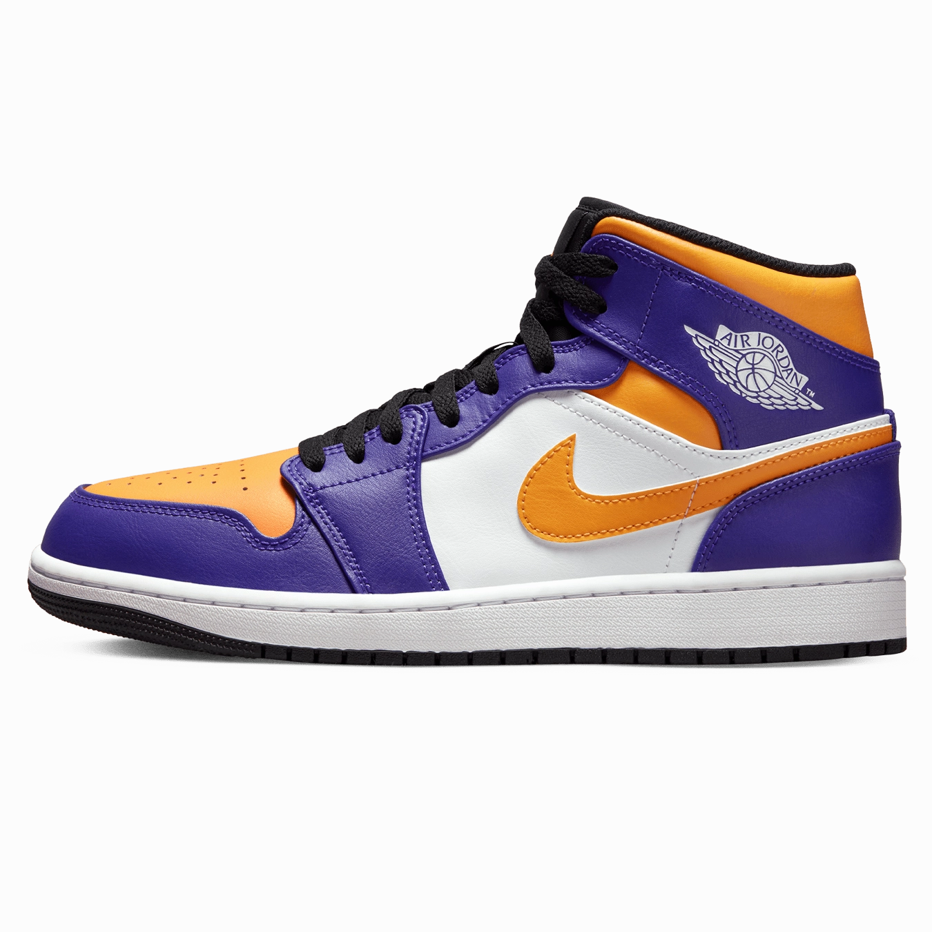 Air Jordan 1 Mid 'Lakers' Air Jordan 1 timeless sneakers for Jordan fans