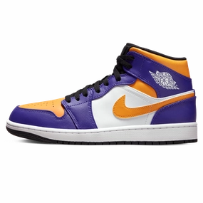 Air Jordan 1 Mid 'Lakers' Air Jordan 1 timeless sneakers for Jordan fans