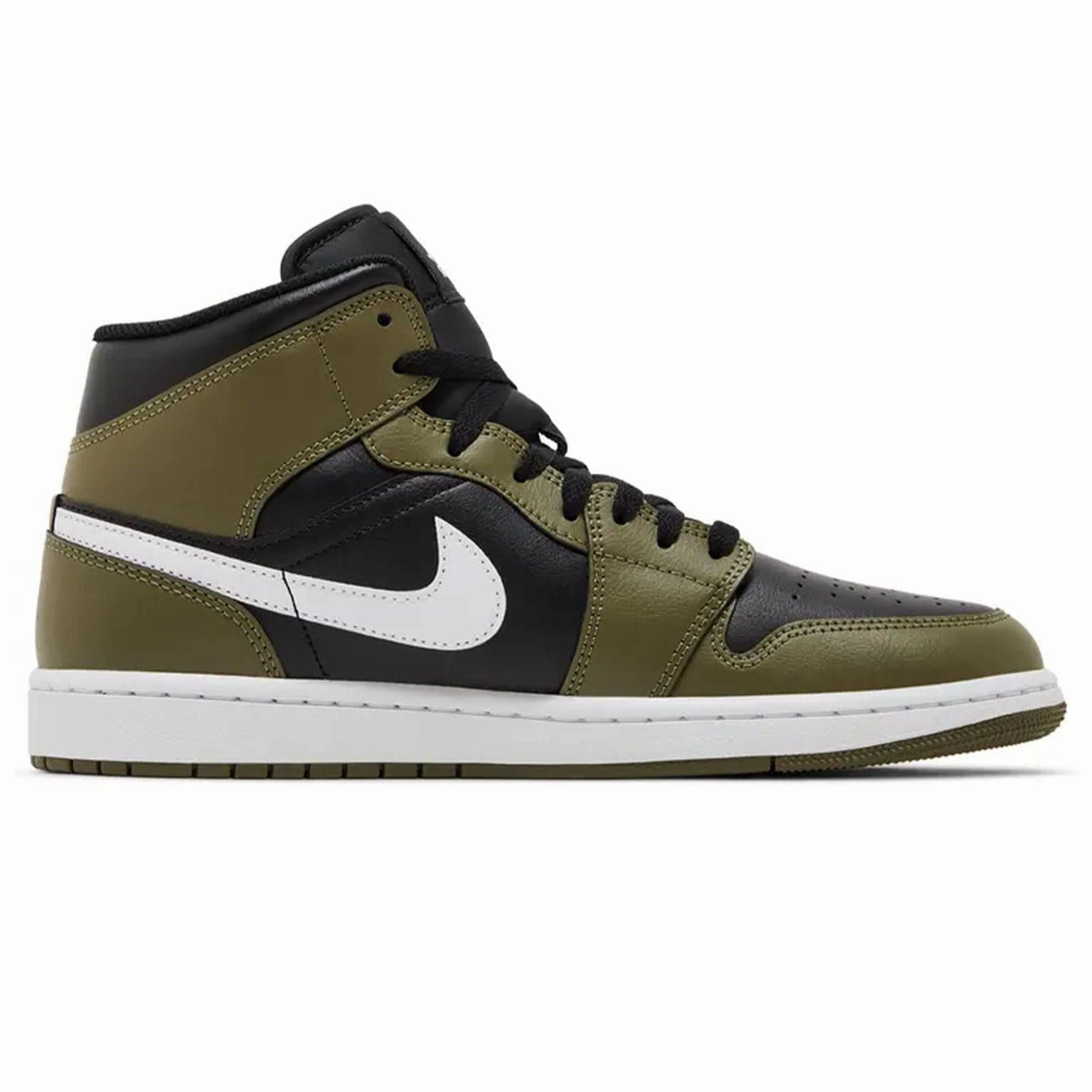 Air Jordan 1 Mid 'Medium Olive' Air Jordan 1 classic sneakers