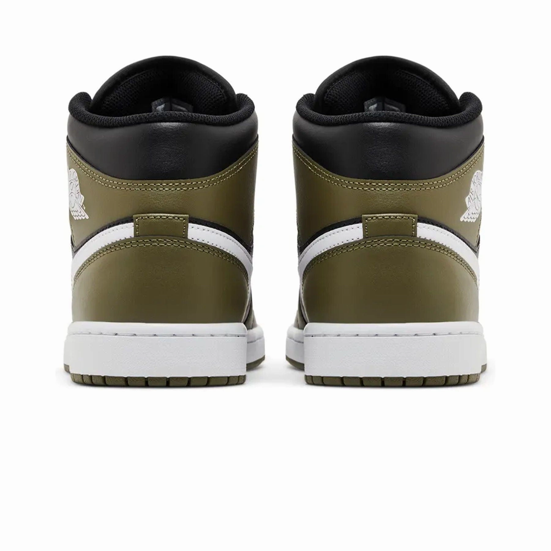 Air Jordan 1 Mid 'Medium Olive' Air Jordan 1 Mid streetwear shoes