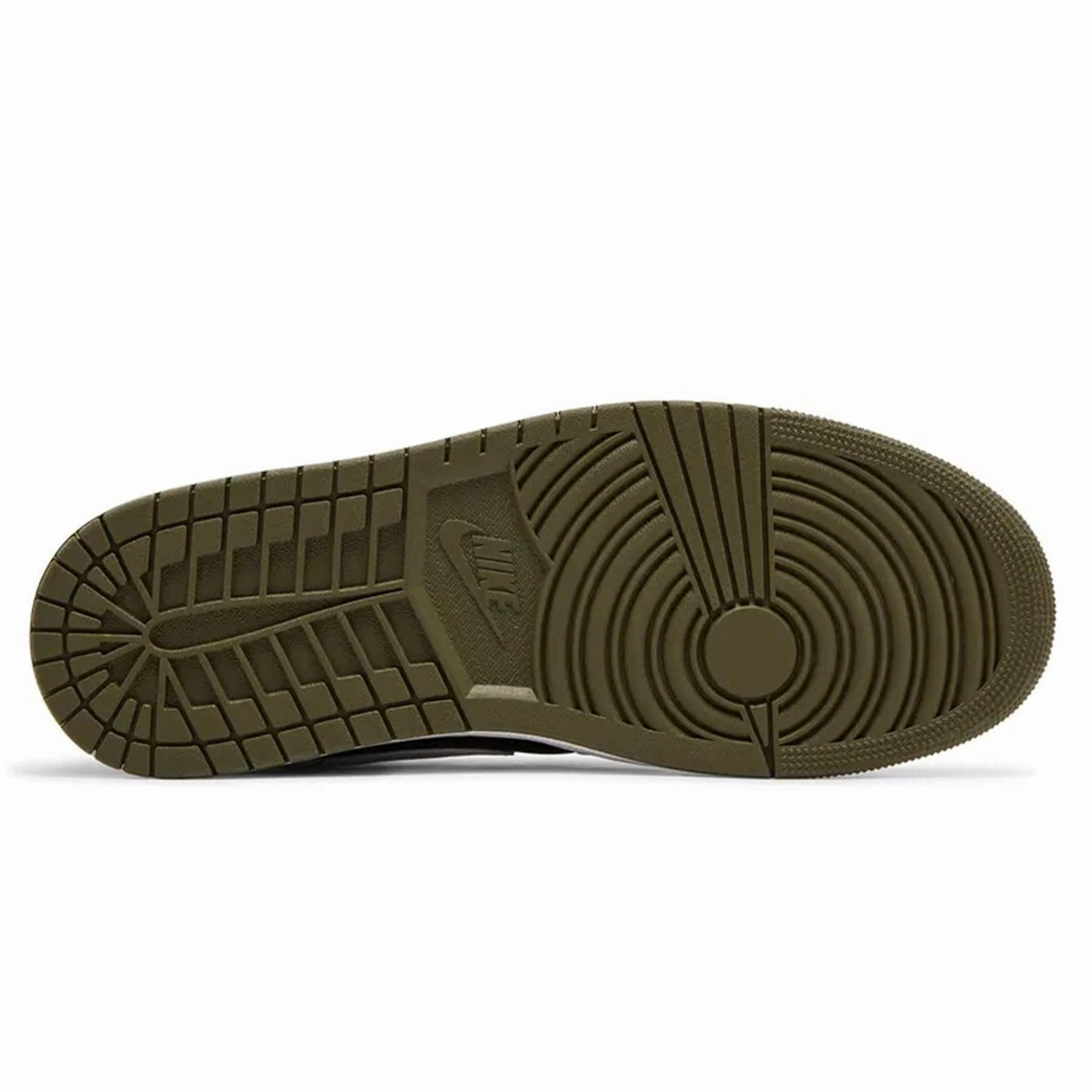 Air Jordan 1 Mid 'Medium Olive' Air Jordan 1 Mid streetwear shoes