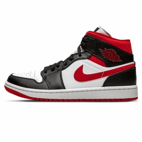 Air Jordan 1 Mid 'Metallic Red' Air Jordan 1 Mid versatile shoes for daily wear