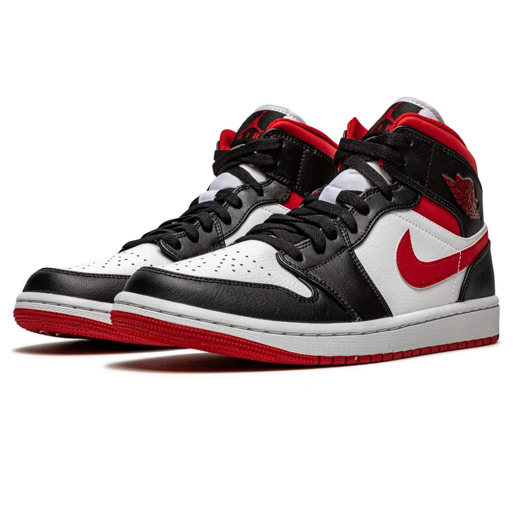 Air Jordan 1 Mid 'Metallic Red' Air Jordan 1 vintage style sneakers