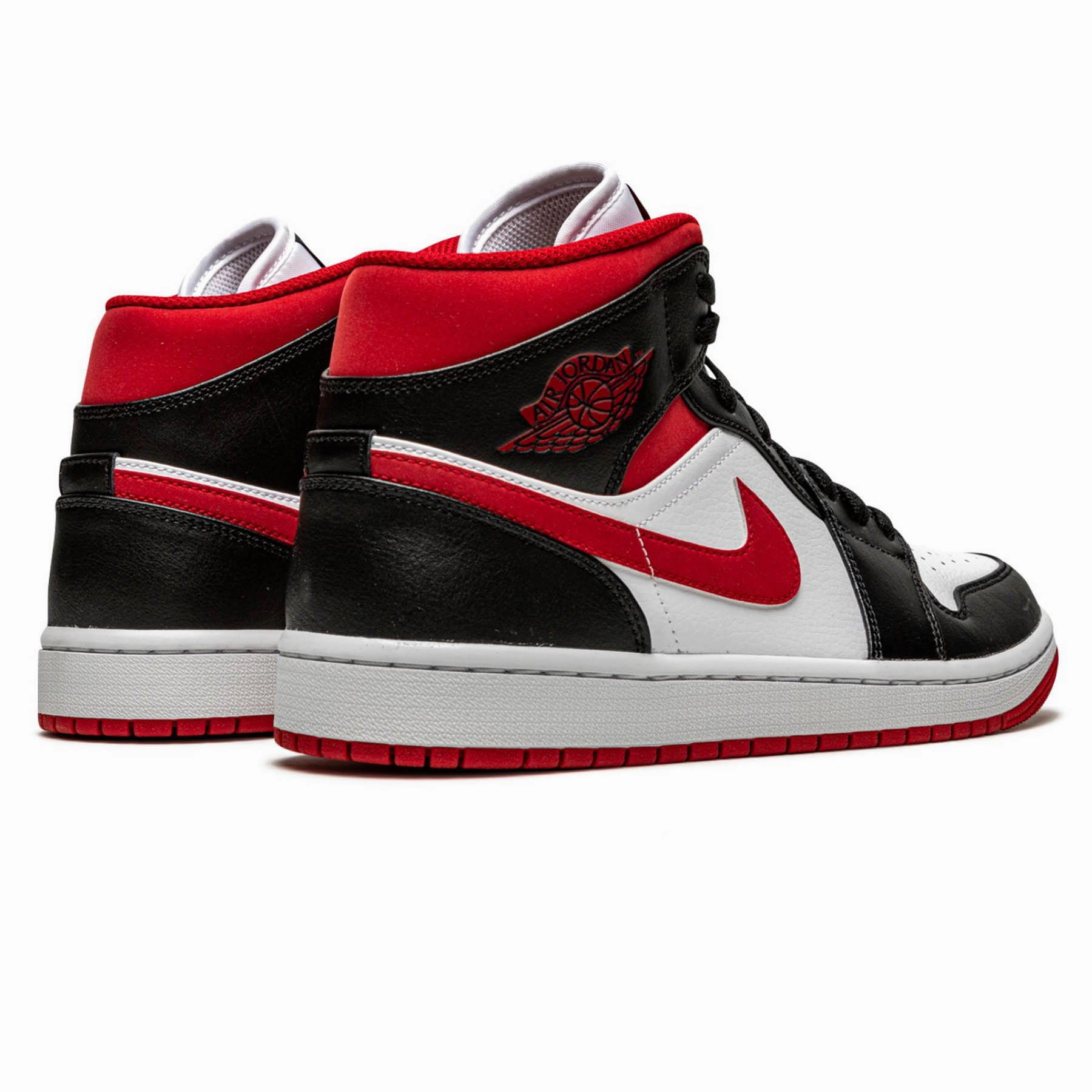 Air Jordan 1 Mid 'Metallic Red' Air Jordan 1 vintage style sneakers