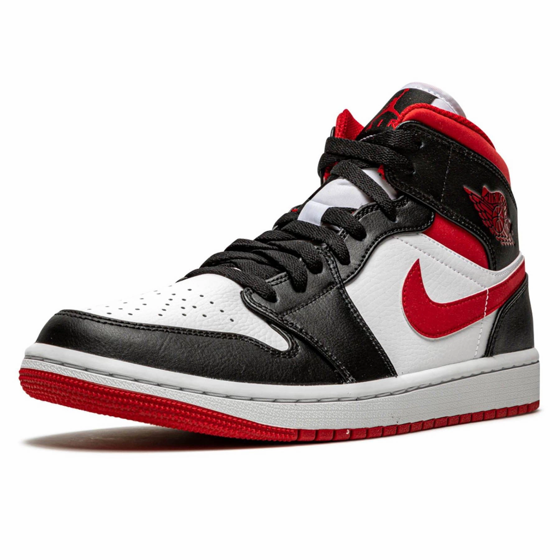 Air Jordan 1 Mid 'Metallic Red' Air Jordan 1 vintage style sneakers