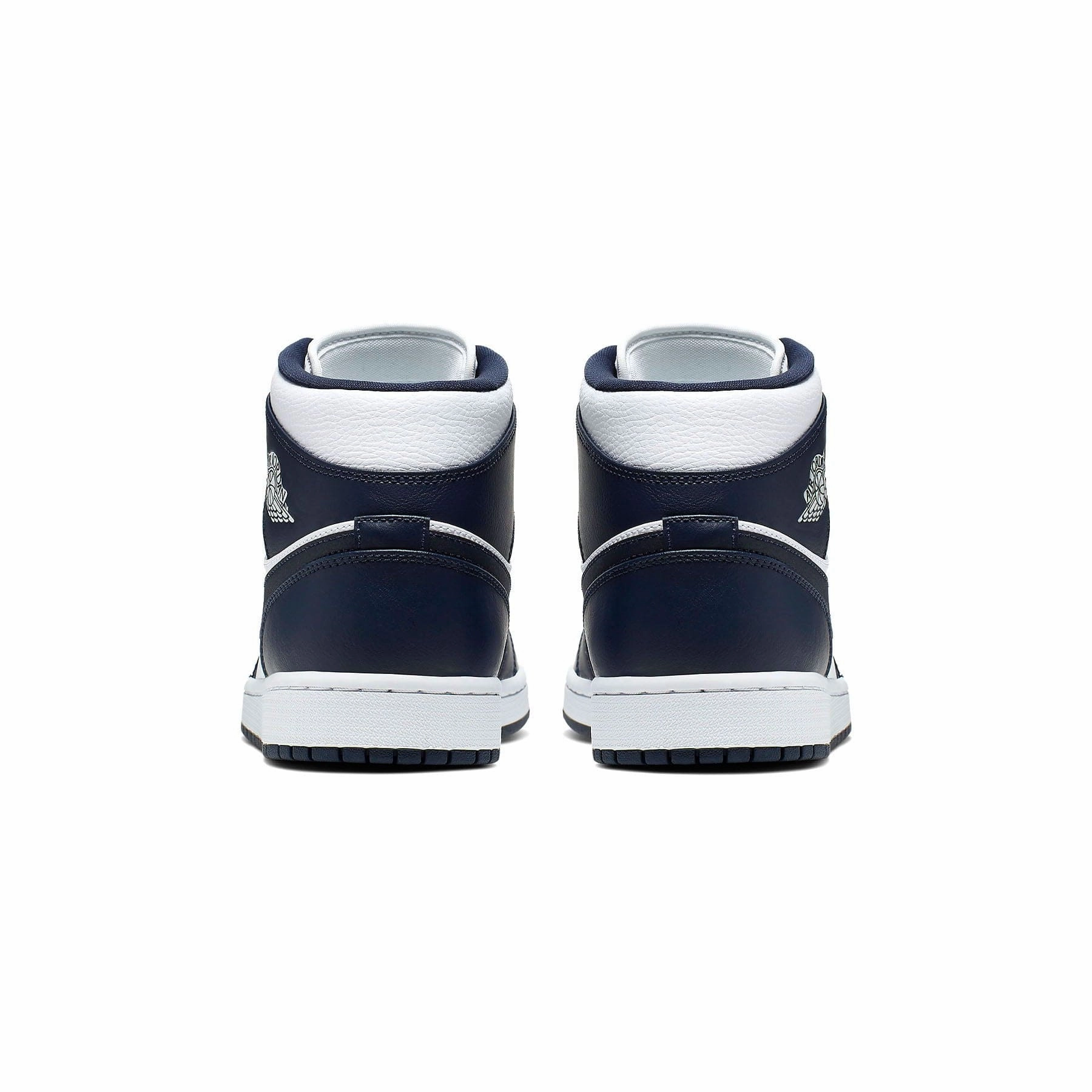 Air Jordan 1 Mid 'Obsidian' Air Jordan 1 vintage style sneakers