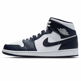 Air Jordan 1 Mid 'Obsidian' Air Jordan 1 timeless sneakers for Jordan fans