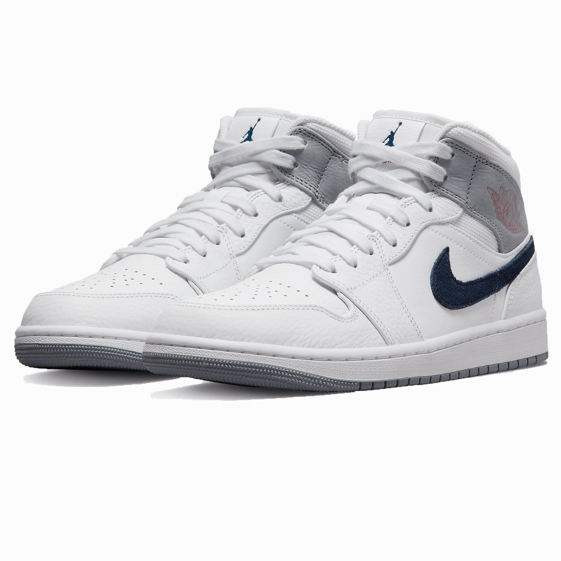 Air Jordan 1 Mid 'Paris' Air Jordan 1 vintage style sneakers