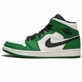 Air Jordan 1 Mid 'Pine Green' Air Jordan 1 Mid versatile shoes for daily wear