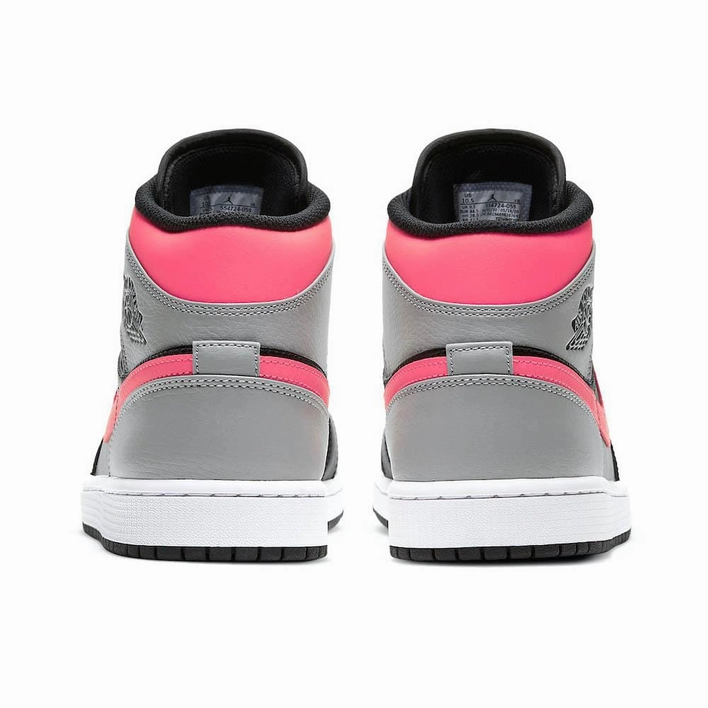 Air Jordan 1 Mid 'Pink Shadow' Air Jordan 1 vintage style sneakers