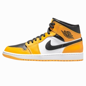 Air Jordan 1 Mid 'Reverse Yellow Toe' Air Jordan 1 timeless sneakers for Jordan fans