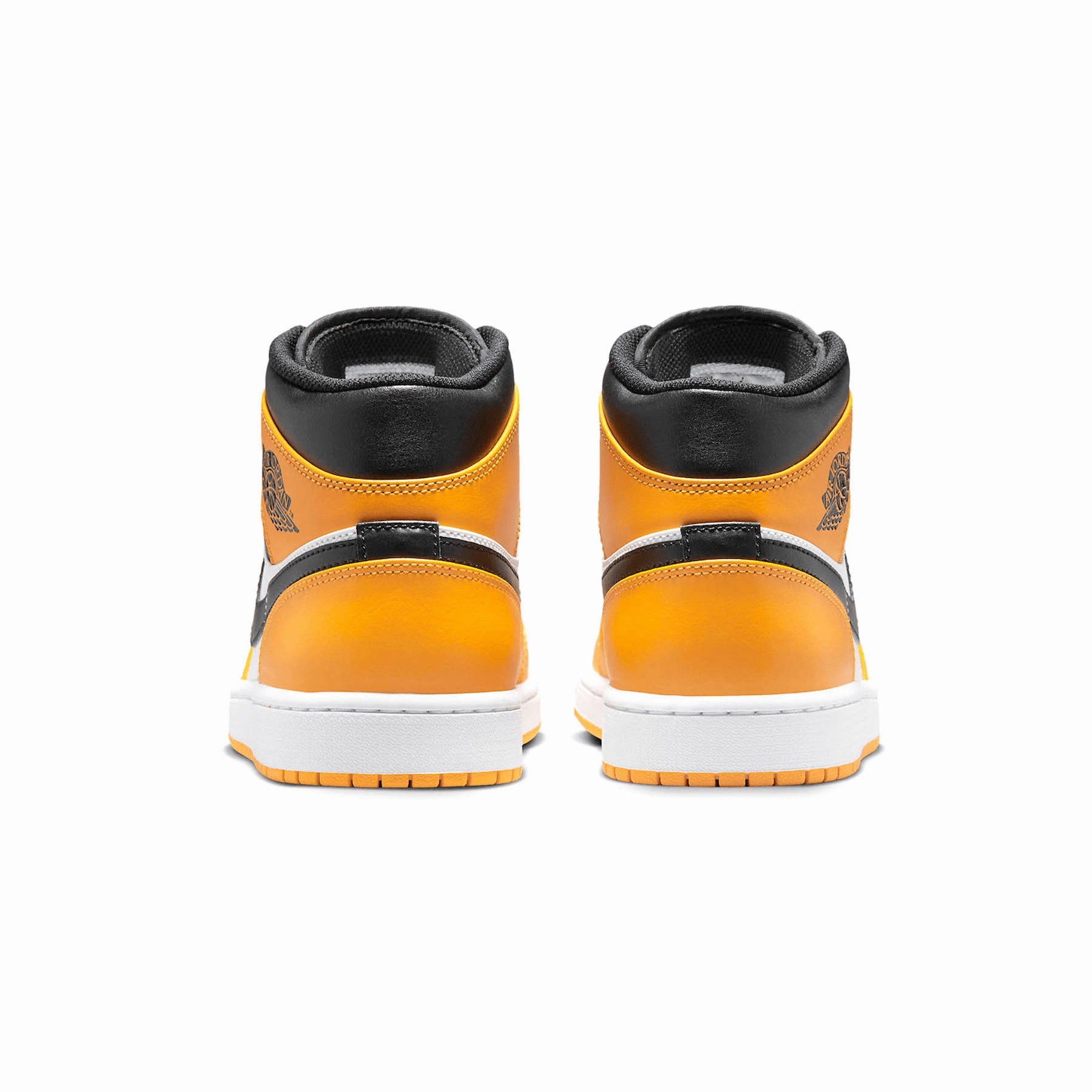 Air Jordan 1 Mid 'Reverse Yellow Toe' Air Jordan 1 vintage style sneakers