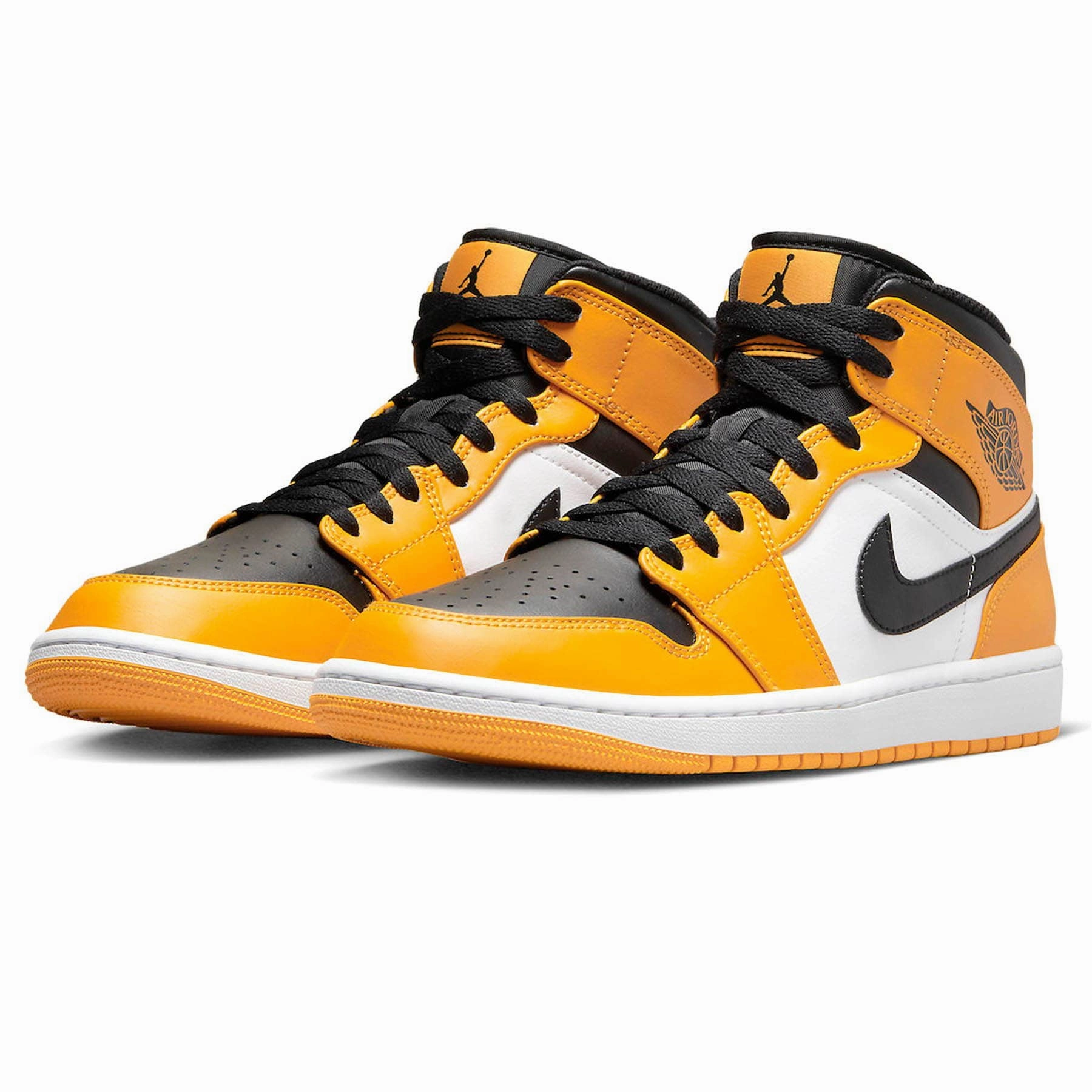 Air Jordan 1 Mid 'Reverse Yellow Toe' Air Jordan 1 vintage style sneakers
