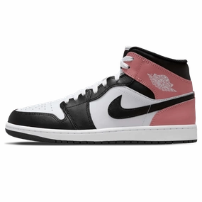 Air Jordan 1 Mid 'Rust Pink' Air Jordan 1 sneakers with heritage court style
