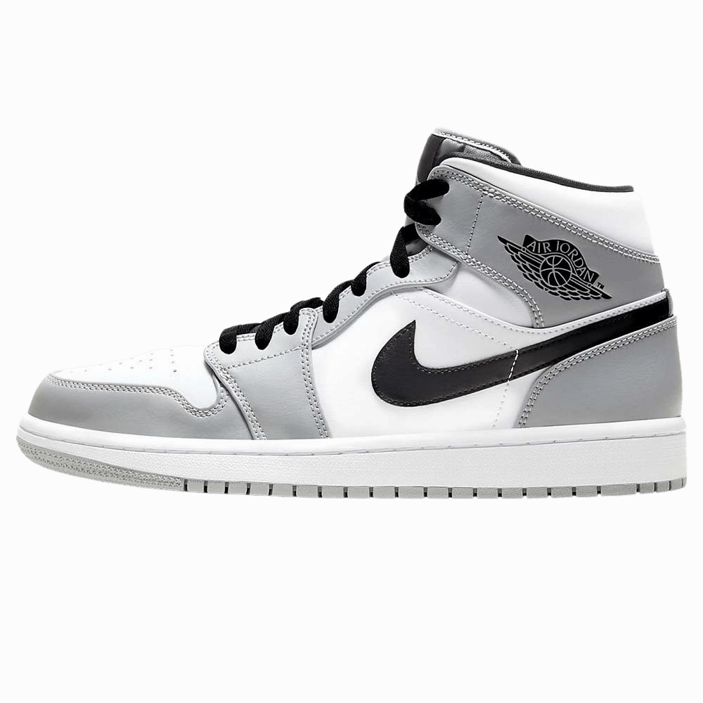 Air Jordan 1 Mid 'Smoke Grey' Air Jordan 1 timeless sneakers for Jordan fans