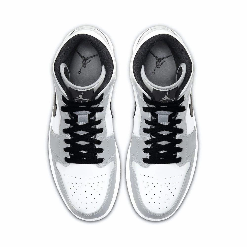 Air Jordan 1 Mid 'Smoke Grey' Air Jordan 1 vintage style sneakers