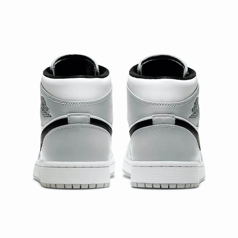 Air Jordan 1 Mid 'Smoke Grey' Air Jordan 1 vintage style sneakers
