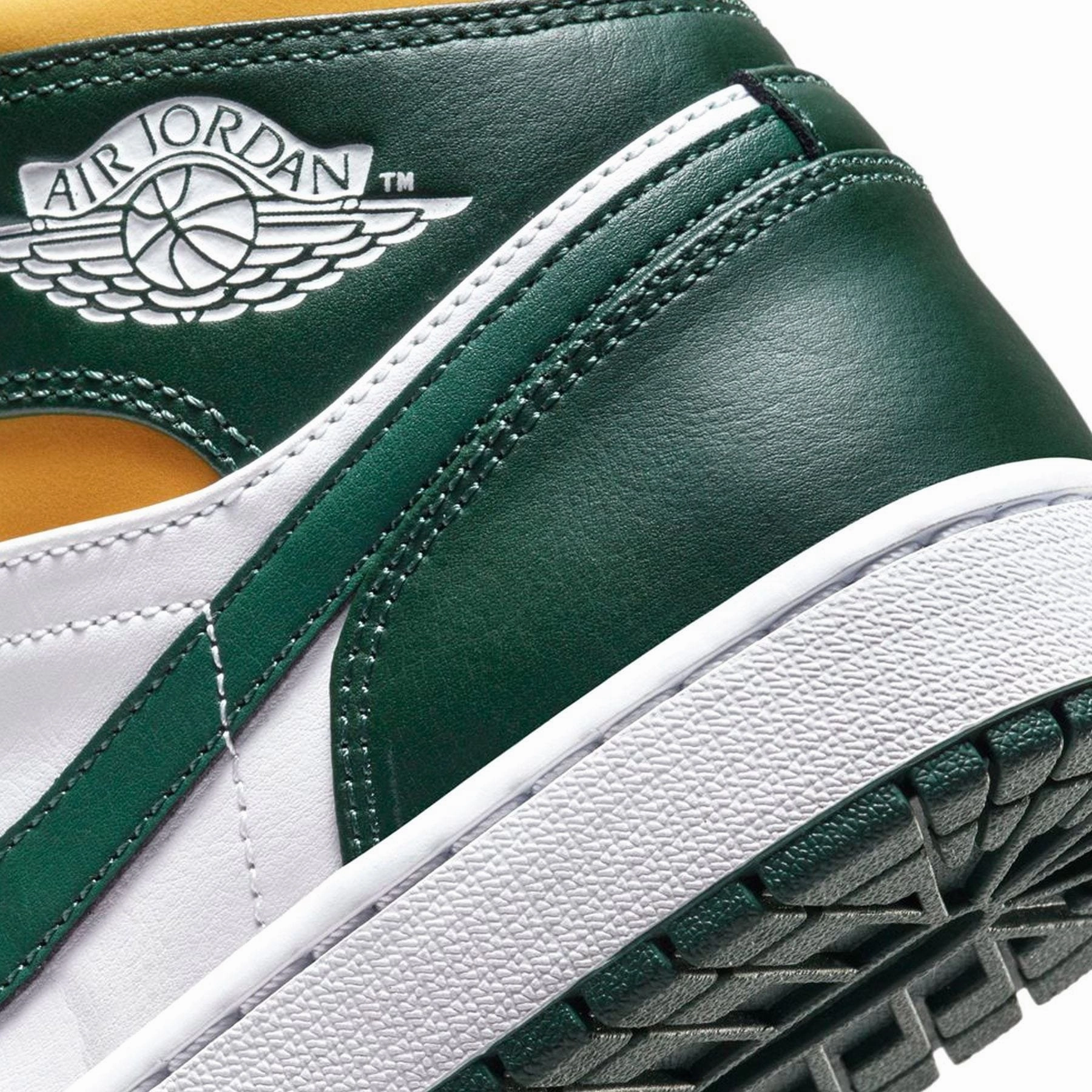 Air Jordan 1 Mid 'Sonics' 2021 Air Jordan 1 Mid streetwear shoes