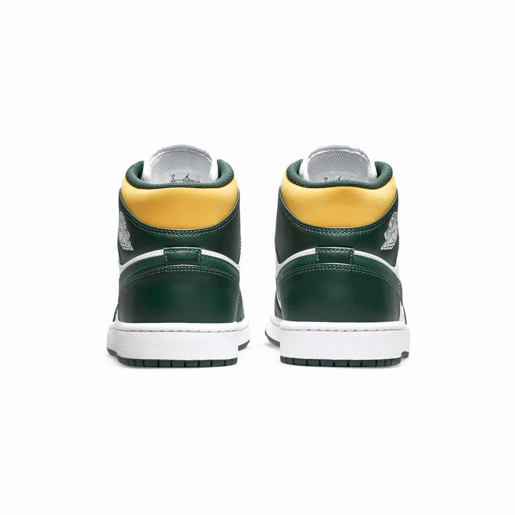 Air Jordan 1 Mid 'Sonics' 2021 Air Jordan 1 Mid streetwear shoes
