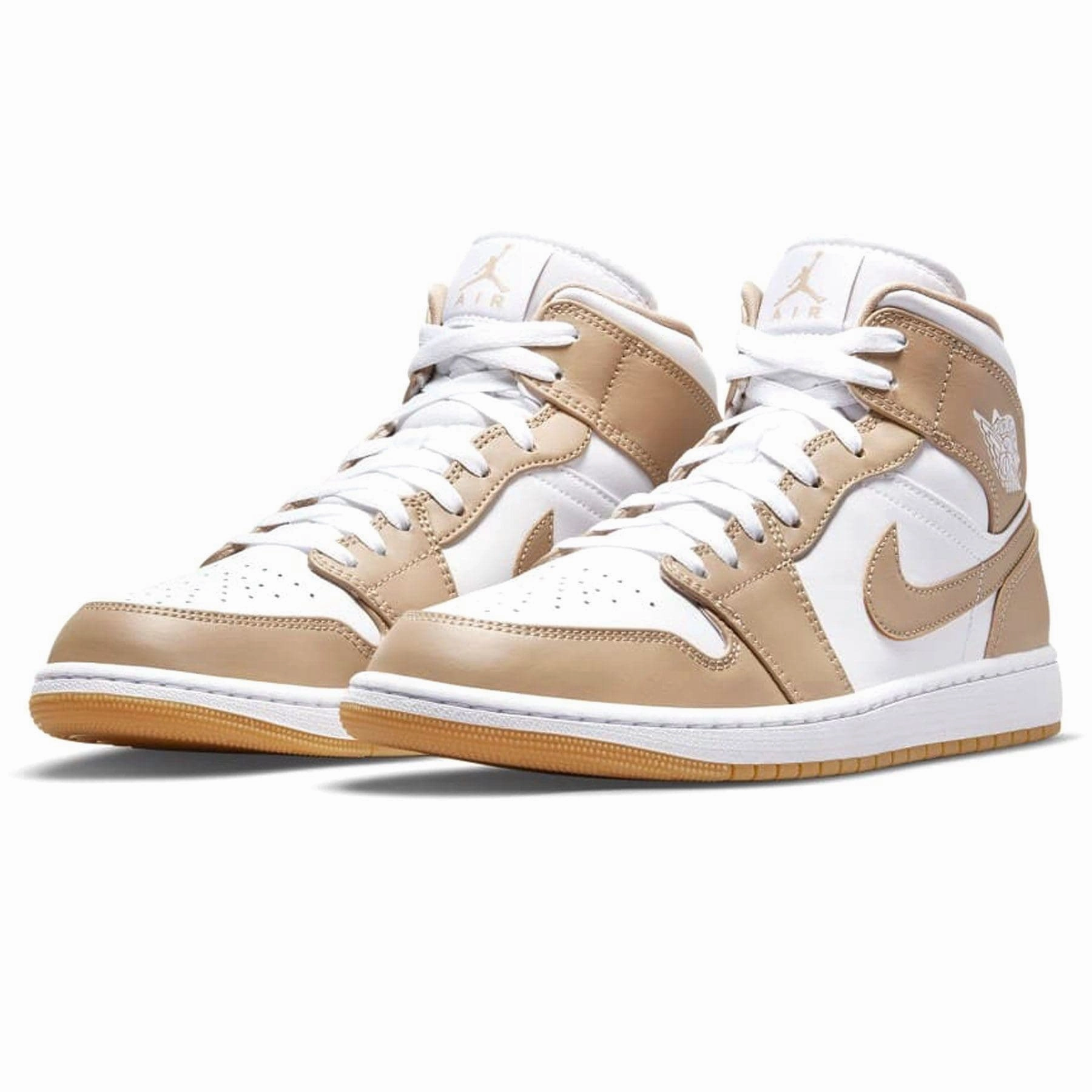 Air Jordan 1 Mid 'Tan Gum' Air Jordan 1 Mid streetwear shoes