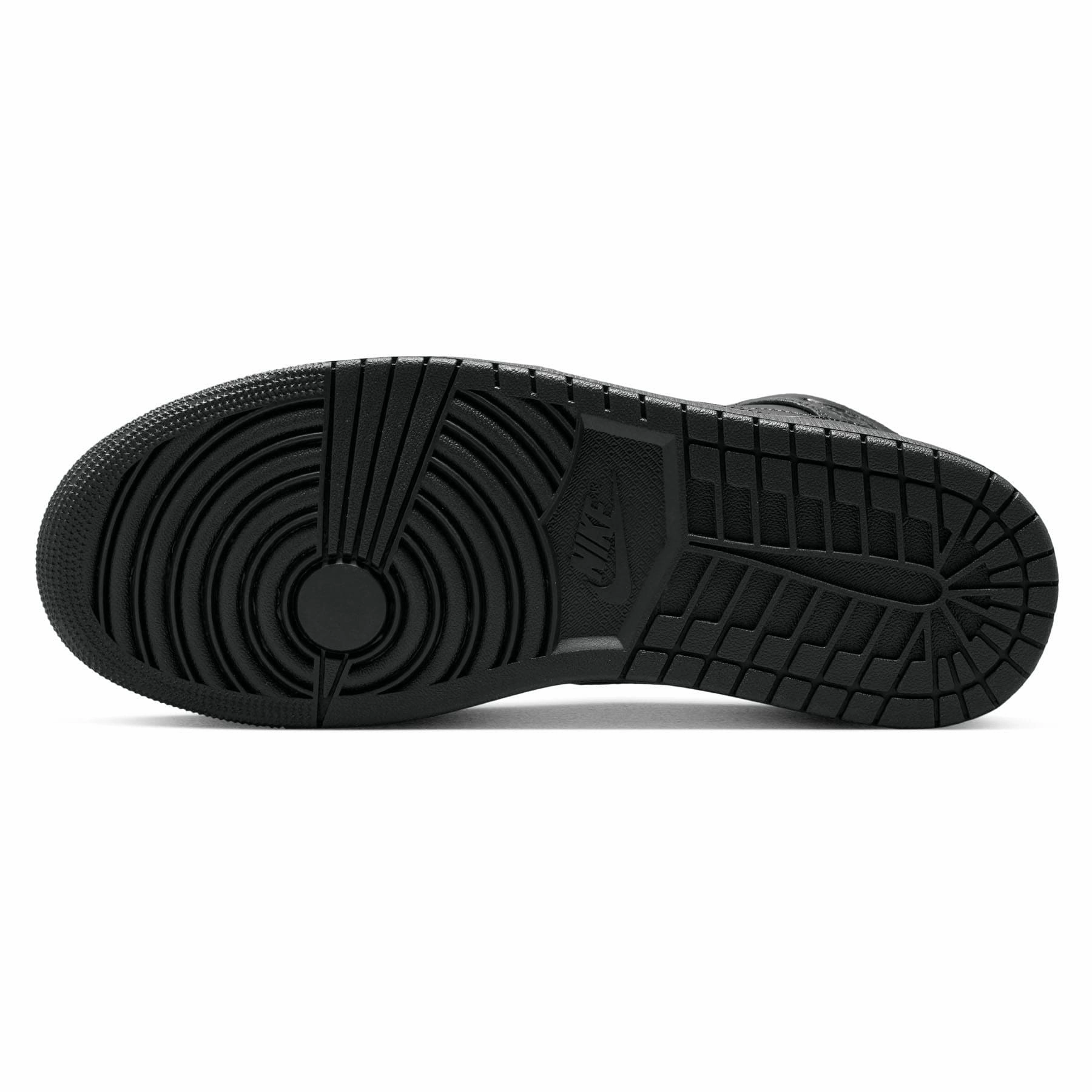 Air Jordan 1 Mid 'Triple Black' 2022 Air Jordan 1 Mid streetwear shoes