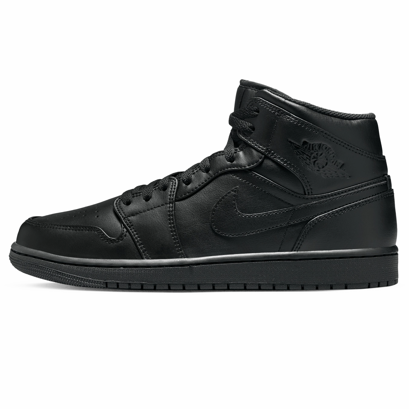 Air Jordan 1 Mid 'Triple Black' 2022 Air Jordan 1 timeless sneakers for Jordan fans