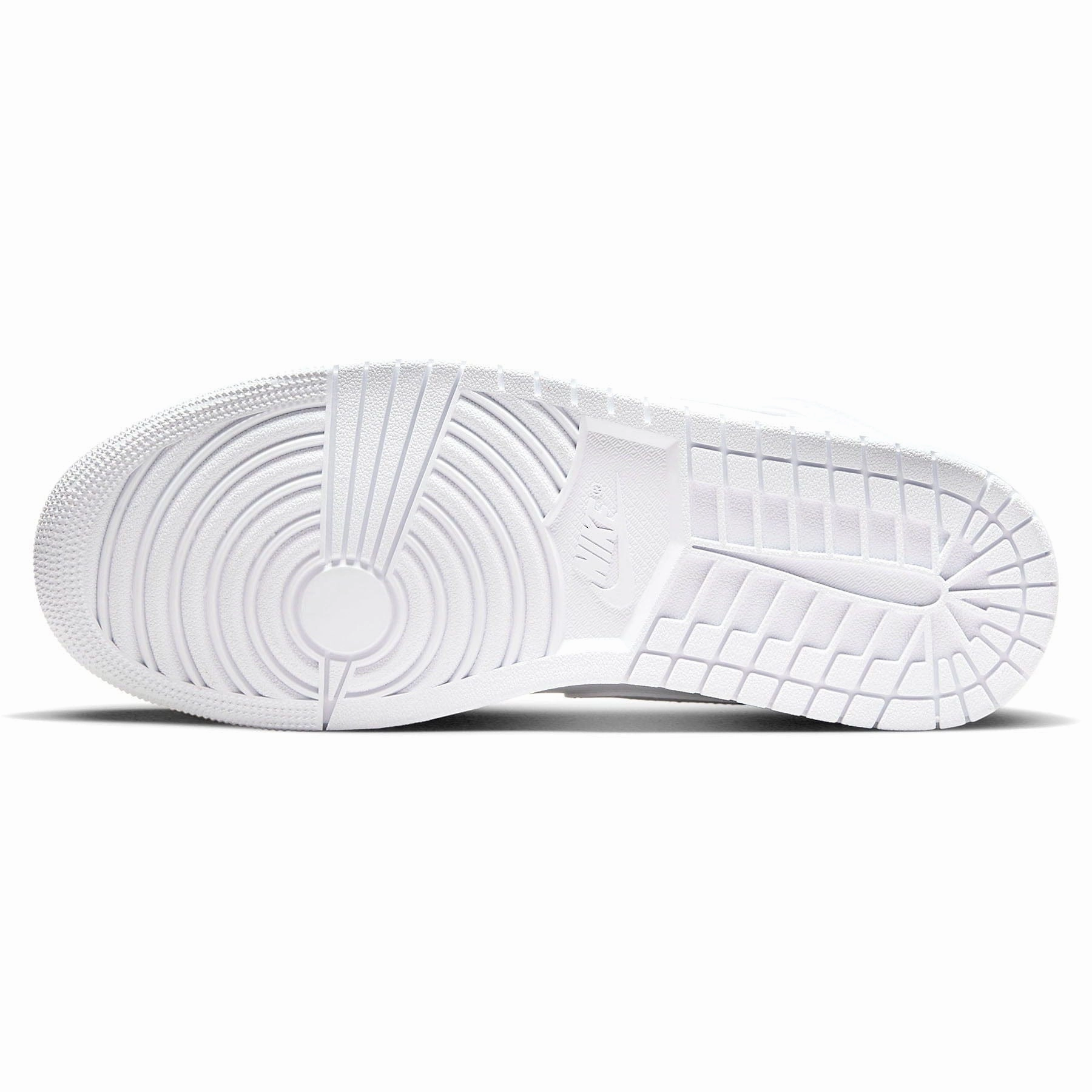Air Jordan 1 Mid 'Triple White' 2022 Air Jordan 1 Mid streetwear shoes