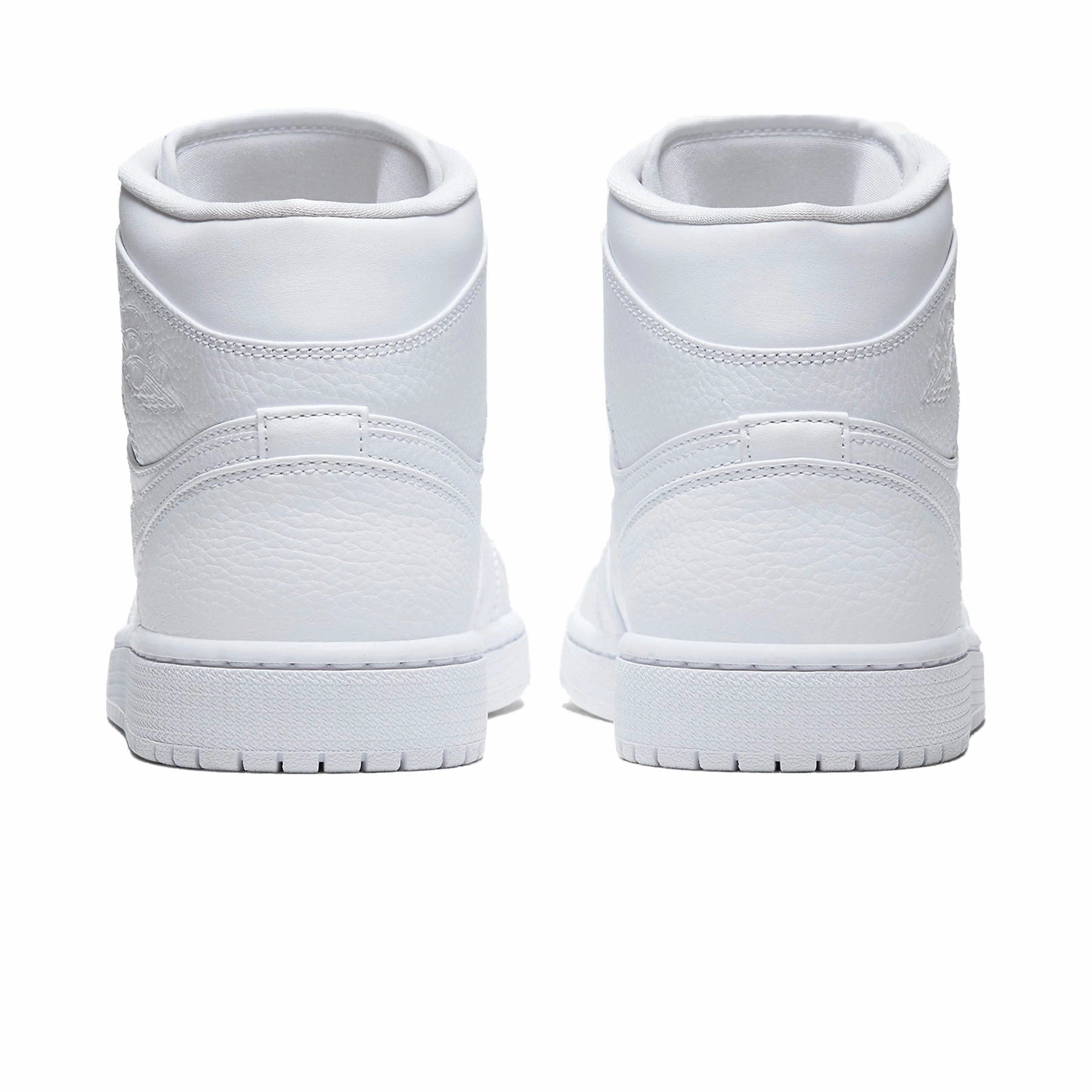 Air Jordan 1 Mid 'Triple White' Air Jordan 1 vintage style sneakers