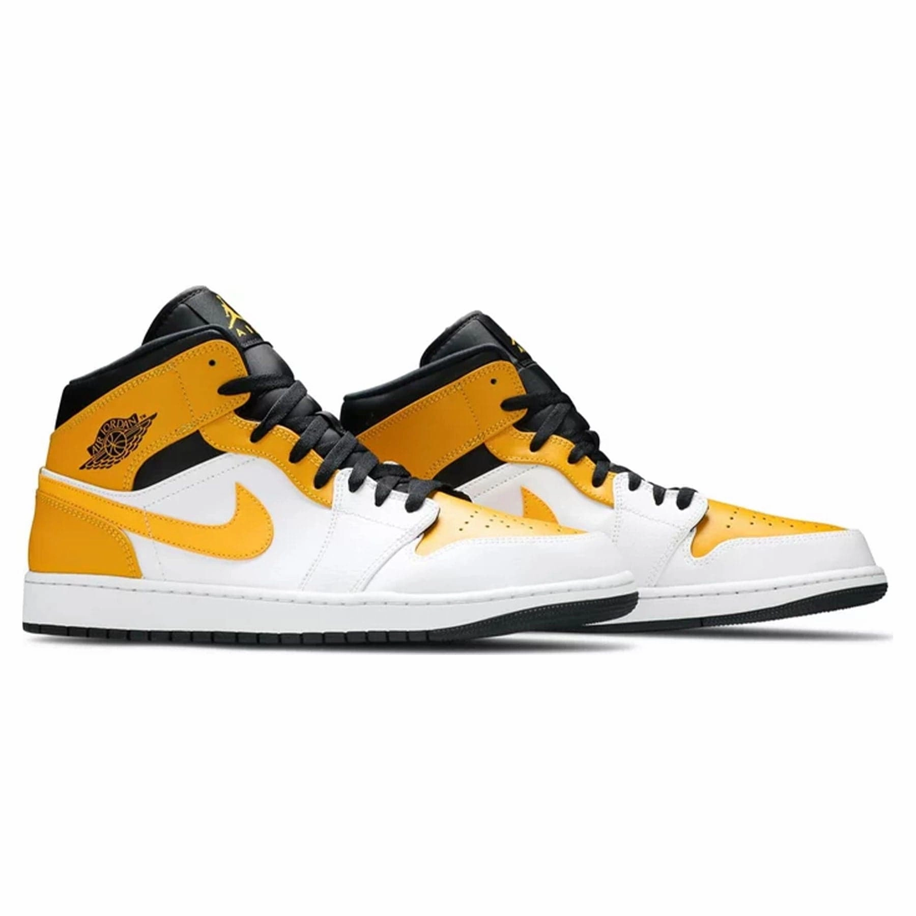 Air Jordan 1 Mid 'University Gold' Air Jordan 1 vintage style sneakers