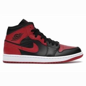 Air Jordan 1 Mid Banned Air Jordan 1 Mid sneakers with bold retro vibes