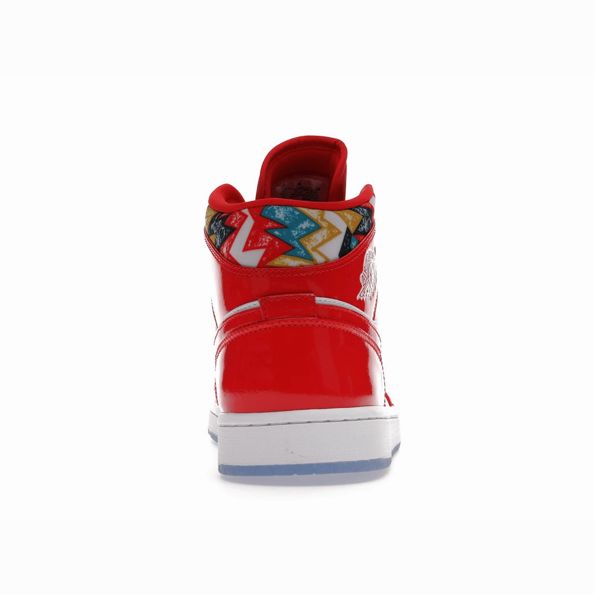 Air Jordan 1 Mid Barcelona Sweater Red Patent Air Jordan 1 Mid retro sneakers