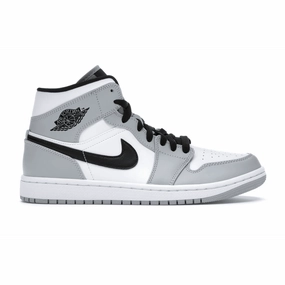 Air Jordan 1 Mid Black Air Jordan 1 Mid sneakers with bold retro vibes