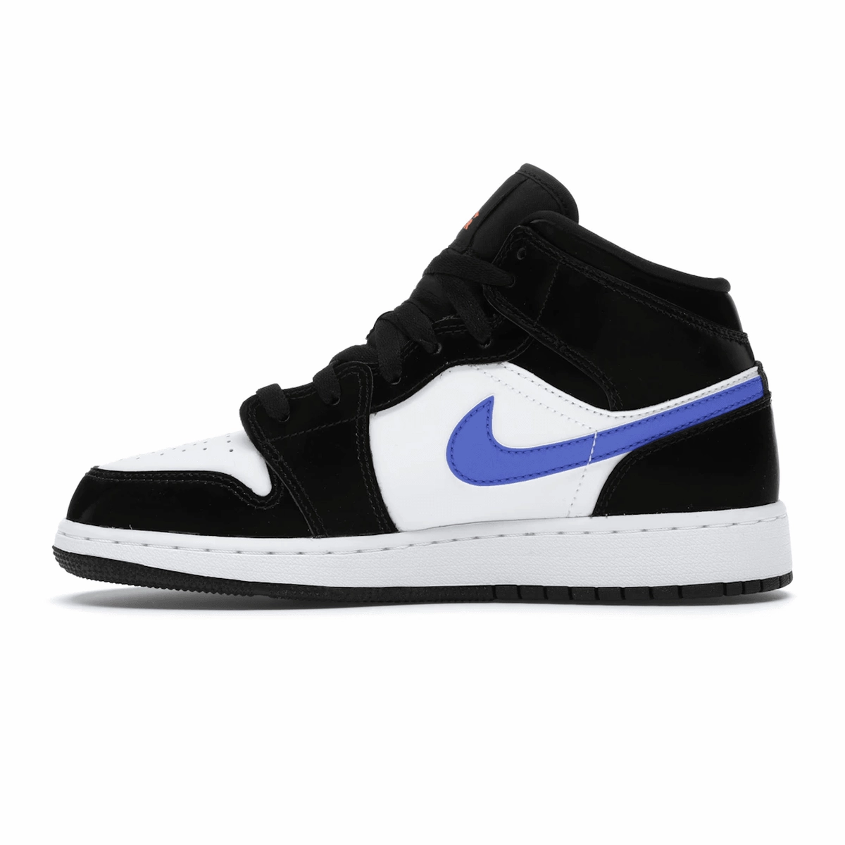 Air Jordan 1 Mid Black Racer Blue White Air Jordan 1 Mid retro sneakers