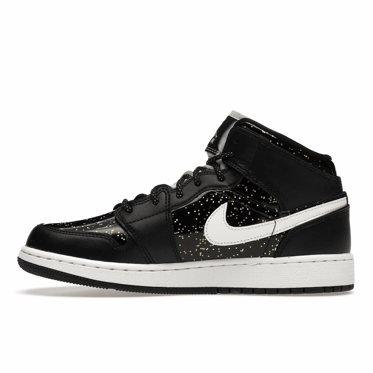 Air Jordan 1 Mid Black Speckle Air Jordan 1 Mid retro sneakers