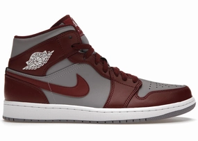 Air Jordan 1 Mid Cherrywood Red Air Jordan 1 Mid sneakers with bold retro vibes