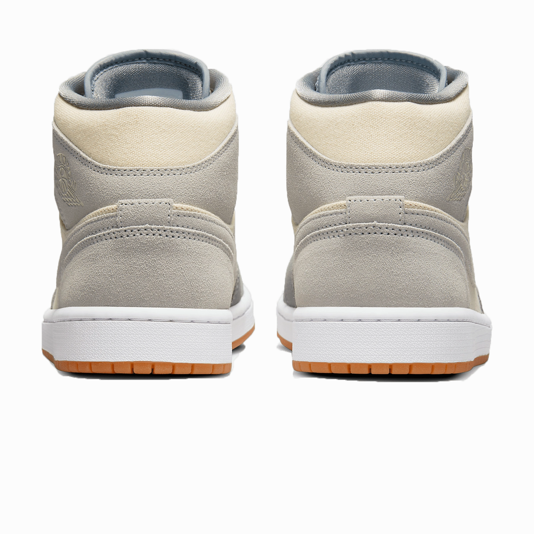 Air Jordan 1 Mid Coconut Milk Particle Grey Air Jordan 1 Mid streetwear shoes