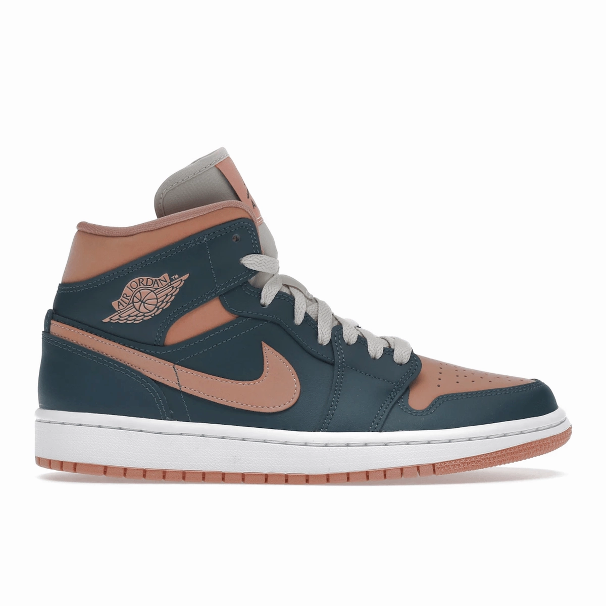 Air Jordan 1 Mid Dark Teal Green Air Jordan 1 Mid sneakers with bold retro vibes