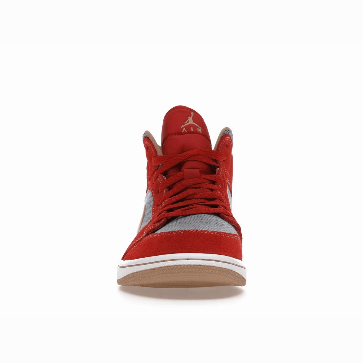 Air Jordan 1 Mid Denim Red Air Jordan 1 Mid retro sneakers
